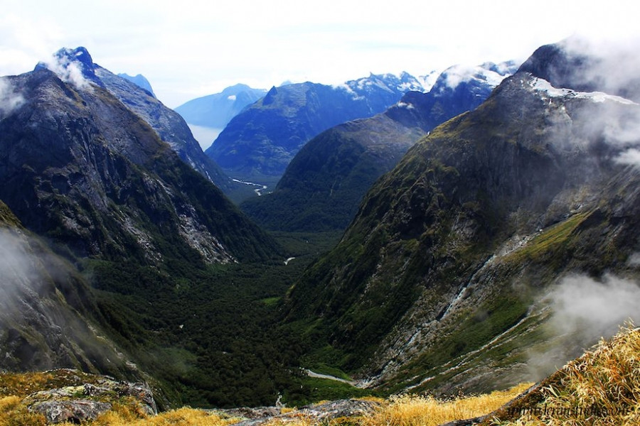 Výstup na Gertrude Saddle- Fiorland, Nový Zéland